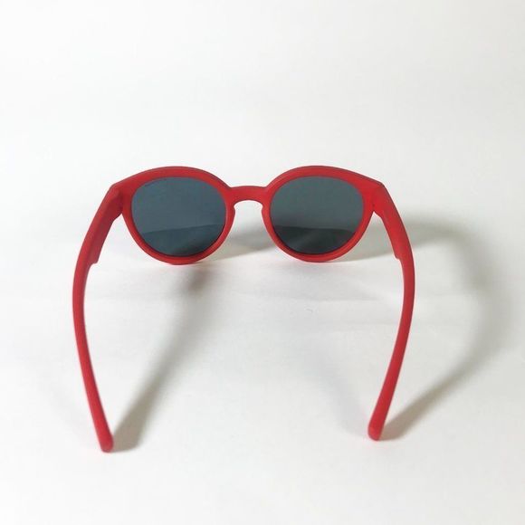 Polaroid Red Rubberized Finish Kids Sunglasses - Picture 4 of 8